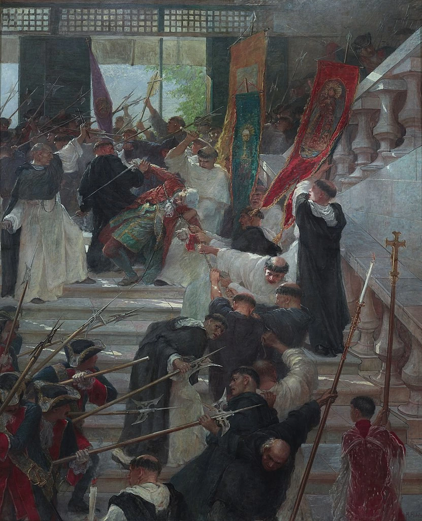 L'assassinio del governatore Bustamante - Philippine National Museum of Fine Arts